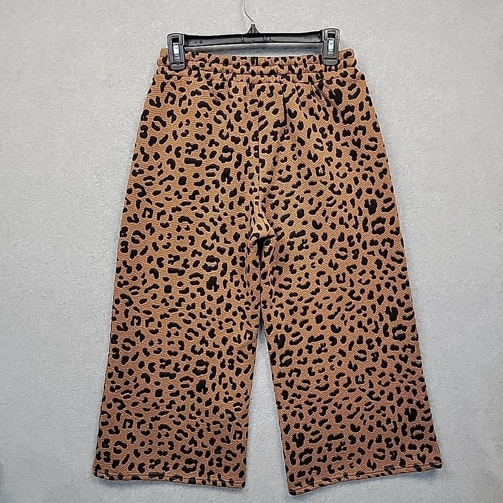 SSYS The Label Parker Set Two-piece Tan Animal Print Women's Small 4-6 Comfort‎ - Picture 14 of 15